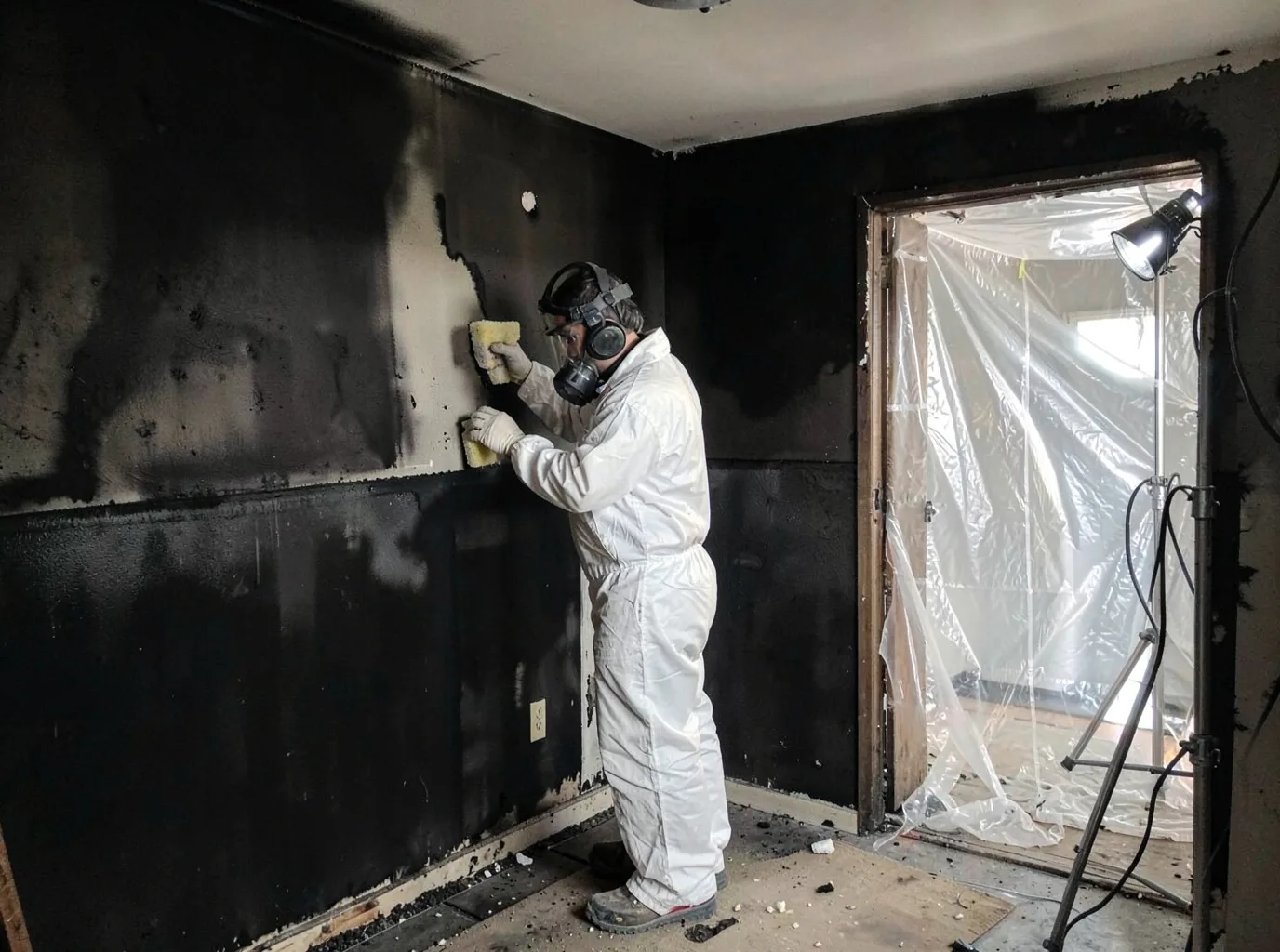 Fire Damage Restoration company in Mount Holly, VT